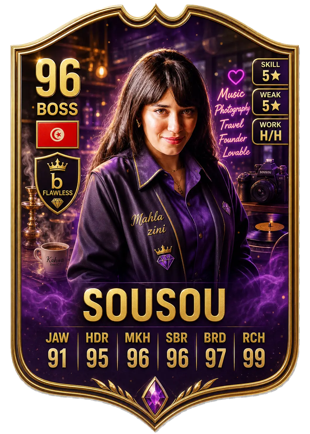 SOUSOU - سوسو الملكة كارت فيفا تونسية