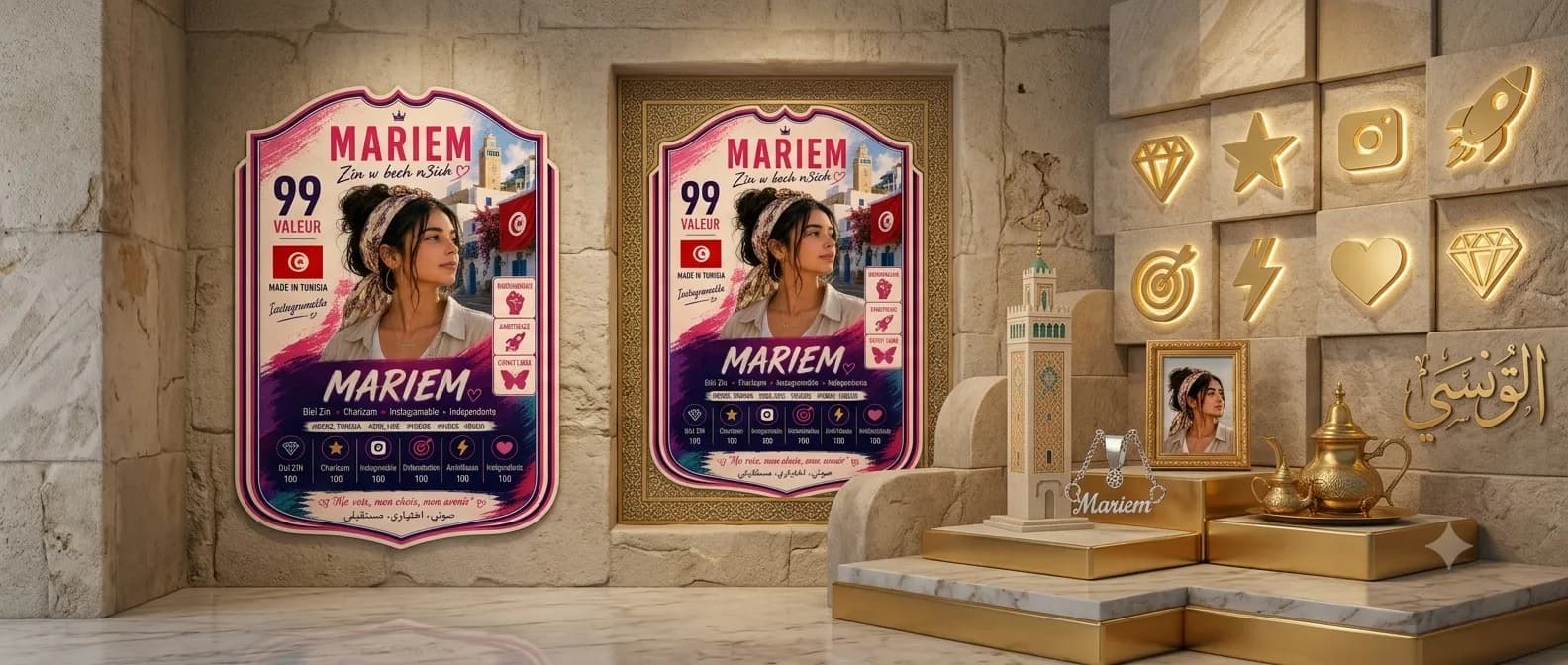 Mariem Tunisian Pride Banner